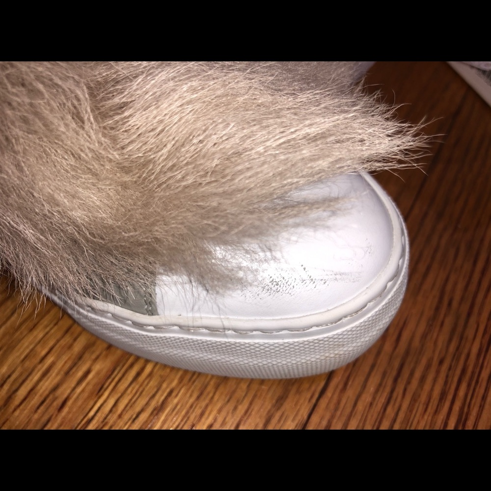 MONCLER WHITE VICTOIRE SLIP-ON SNEAKERS - Picture 3 of 6